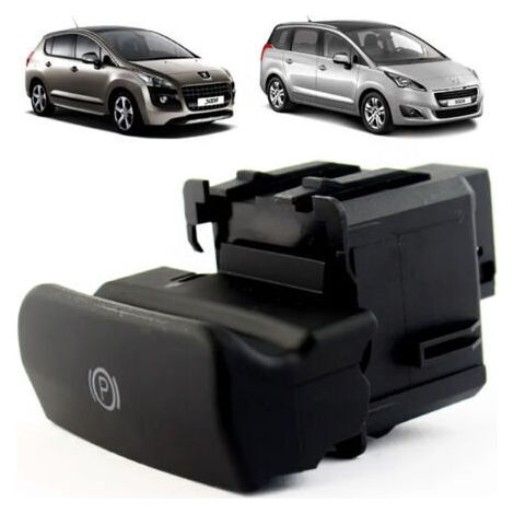Bouton frein à main pour Peugeot 3008 et 5008 (2009-2017) commande électrique - bouton frein de parking