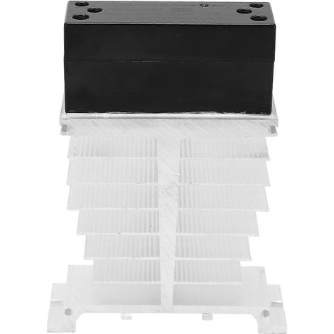 BERM DC/DC-Halbleiterrelais mit Kühlkörper, Eingang 3–32 V DC, Ausgang 5–220 V DC, sicheres SSR-Modul, 120 A