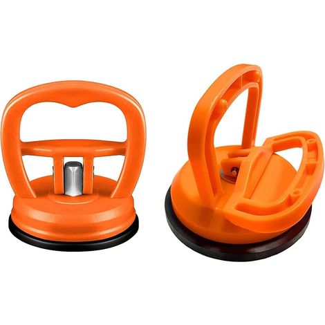 MINKUROW 2 Pezzi Ventosa Per Vernice Per Ammaccature 57x69mm Ventosa Per Carrozzeria Auto Vetro Blocco Specchio Sollevamento E Movimento Di Oggetti Potente Ventosa Per Rimozione Vernice Ammaccature Au (1/5)