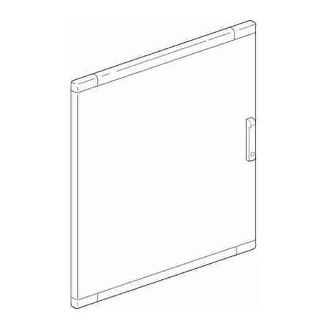 Porte en tôle BTI93850L pour panneaux LDX400 et LDX800