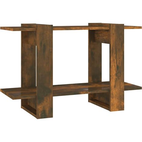 Maison Exclusive - Libreria/Divisorio Rovere Fumo 80x30x51 cm (1/5)