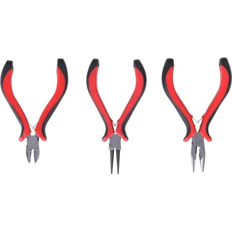 3 Pièces Pince à Bijoux DIY pour Fabrication et Réparation, Métal (1/5)