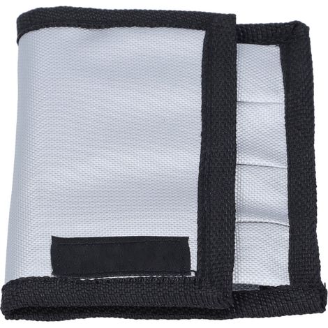 Housse de ceinture pour piles en tissu Oxford, étui porte-batteries 4 emplacements avec passant, usage intérieur et extérieur (1/5)