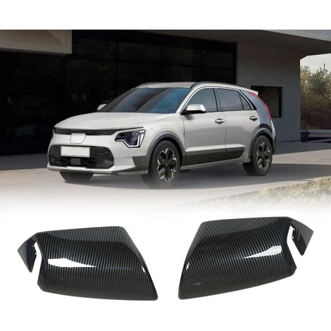 Spiegelgehäuse mit Carbon-Textur-Einsatz für Kia Niro SG2 ab 2021 (1/5)