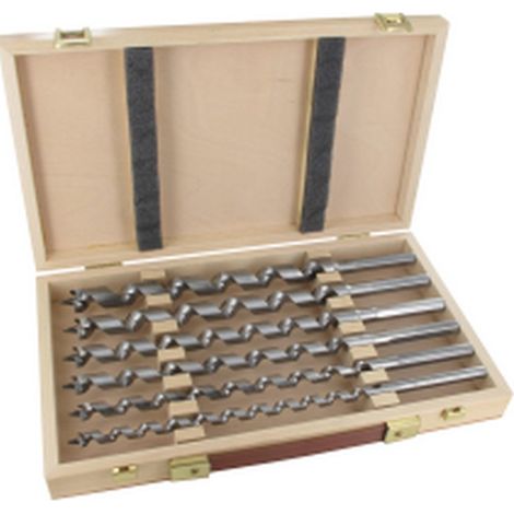 Famag Schlangenbohrer Lewis 6 teilig im Holzkasten 10,12,14,16,18,20 mm 1414.300