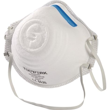 TECWERK Atemschutzmaske Snake FFP2 o.Ausatemventil TECWERK