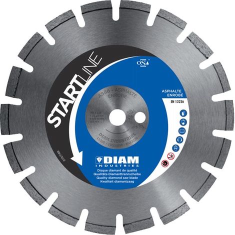 Disque Diamant Asphalte Intensif D350x25.4 Diam Industries