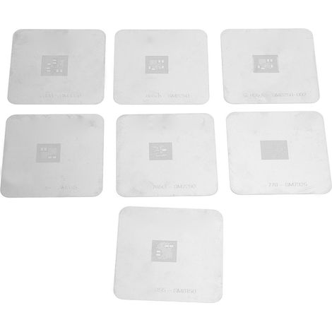Kit de soudure pour téléphones portables avec grille de soudure à positionnement magnétique de précision, pochoir de formation de billes BGA, compatible avec les téléphones portables Qualcomm (kit de (1/5)