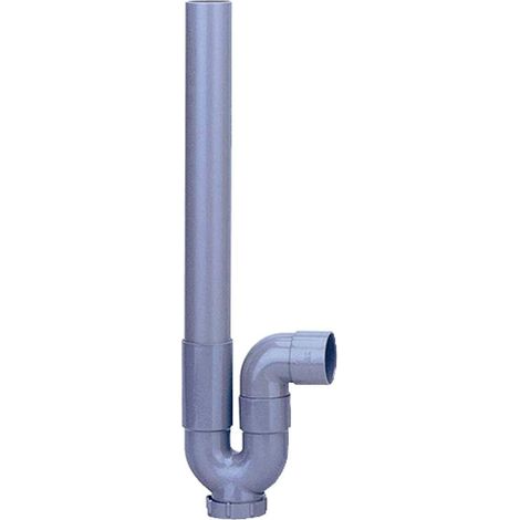 Siphon simple de machine à laver sortie Horizontale