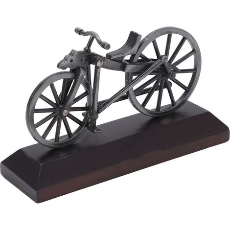 Maquette de vélo en alliage, simulation DIY, décoration de collection pour bureau et maison, cadeau (1/5)