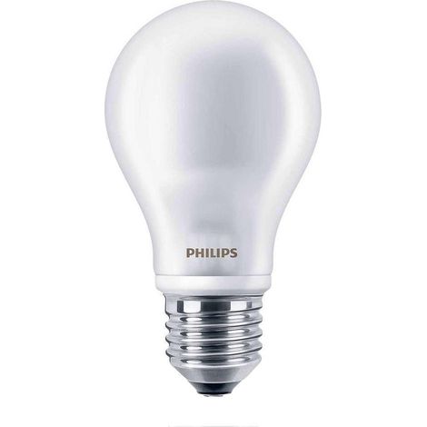Ampoule LED E27 A60 4,5 W = 40 W 470 lm 2700 K blanc chaud 300° philips (1/5)