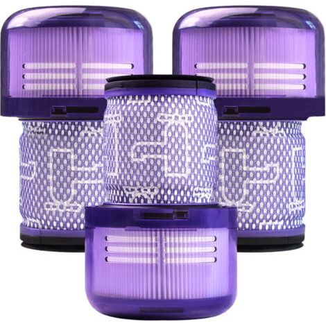Smyidel Filtre pour Dyson V12, Lot de 2 HEPA Filtre de remplacement lavable pour Dyson V12 Detect Slim Absolute Extra Total Clean Motorhead Complete Clean Aspirateur, Replacement Part 971517-01 (1/4)