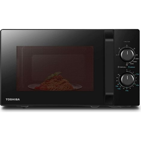 Toshiba MW-MG20P Forno a Microonde Combinato 20 L 800 W Grill Scongelamento colore Nero (1/5)