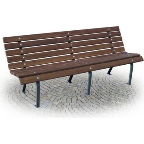 Panchina in Legno di Pino 180 x 60 x H 80 cm