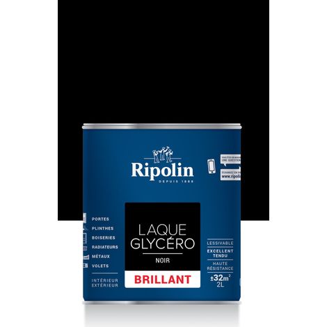Laque Glycéro Ripolin Brillant Noir 2 L (1/5)