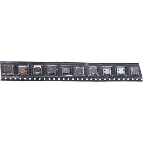 10 connecteurs micro USB type B 5 broches femelles SMD 4 broches DIP (1/5)