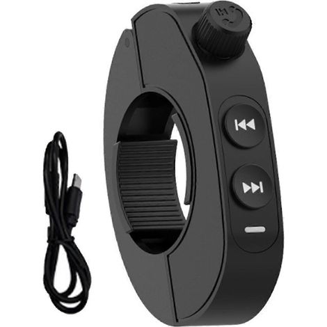 Contrôleur multimédia sans fil Bluetooth pour guidon de moto (1/5)