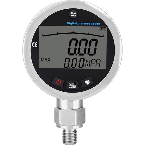 DPG-80B Digitales Manometer, Manometer für Wasser, Diesel, 0–10.000 PSI (1/5)