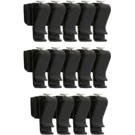 14 clips pour sac de golf, support et organiseur pour putter, clip de putting noir (1/4)