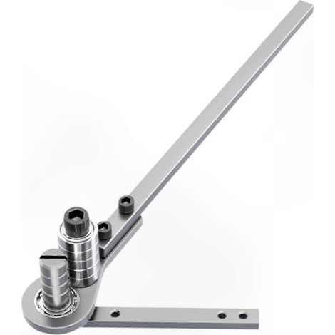 Cintreuse de tube manuelle professionnelle, équipement de formage de métal robuste, outil polyvalent durable pour pliage précis, usage intensif (1/5)