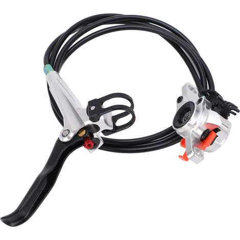 MEIJUN 160 mm hydraulische Hinterrad-Scheibenbremse für Mountainbikes, silberner Scheibenbremssattel (1/5)