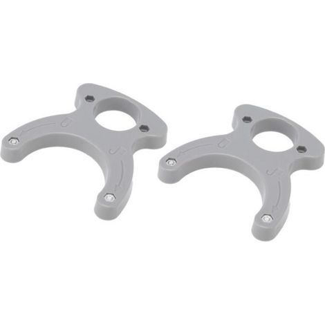 2Pcs Clé Plate d'Insertion pour Table de Routeur Plaque en Plastique Portable Haute Précision (1/4)