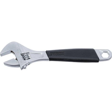 Clé à molette avec poignée  - Ouverture max. 25 mm - Pratique et Ergonomique, Acier, Pro - D-Work