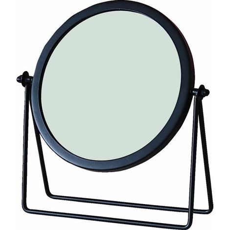 VURAHOME - Miroir grossissant sur pied,Noir (1/3)