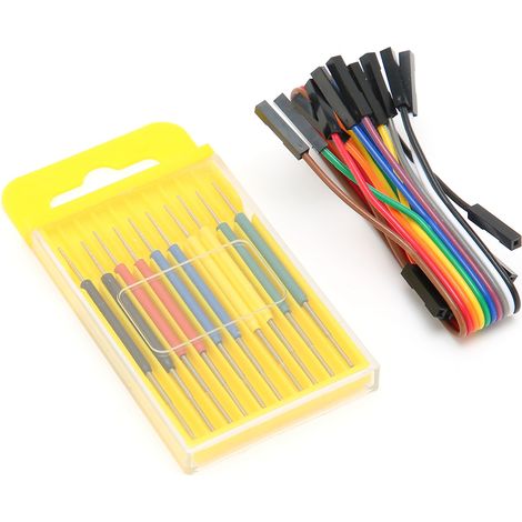 Packung mit 10 Mini-Krokodilklemmen für Micro-IC-SOP-SOIC-Testadapter-Prüfspitzen-Multimeter für elektronische Messungen (1/5)