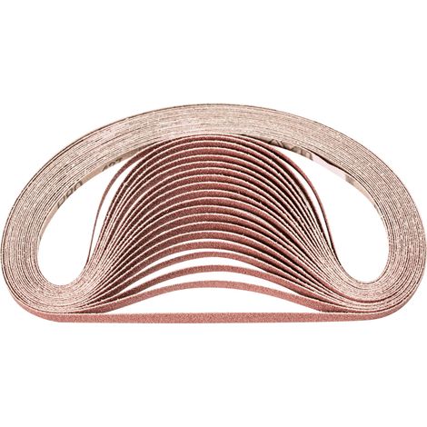 PFERD TOOLS Korund Schleifband BA 6x520mm A80 für universelle Anwendung mit Bandschleifer 100 Stk (1/4)