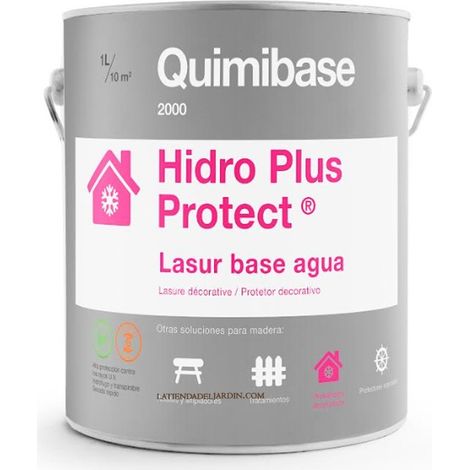 Protecteur extérieur pour bois à base d'eau, incolore mat 750 ml. Protège, décore et embellit tous types de bois