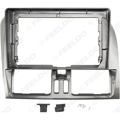 Applicable to Volvo XC60 2013-2017: Android large screen navigation frame, audio panel, left-hand titanium modification frame 9-inch (1/5)