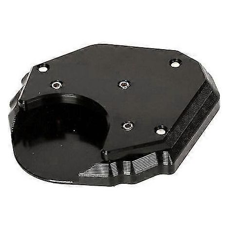 Seitenständer-Verlängerungsplatte für Kawasaki KLR650 (2008–2023) – Schwarz