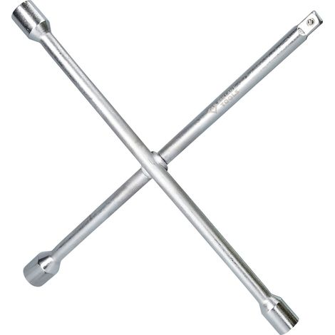 BRILLIANT TOOLS Clé cruciforme pour roues 1/2" x 17 x 19 x 22 mm - BT691015