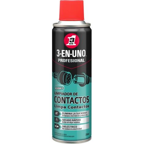 Limpiador contactos spray 3-en-uno 250 ml (1/5)