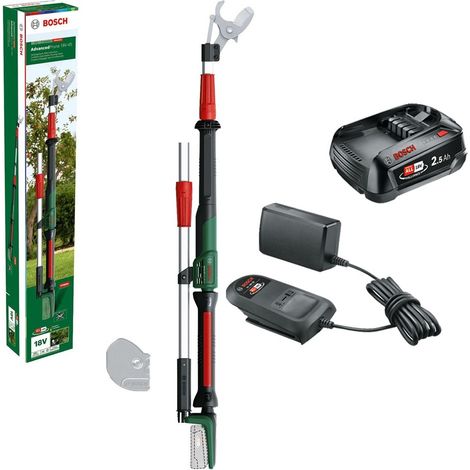 Bosch 06008C5002 18v Advanced Tree Pruner Cutter 18V-45 + 2.5AH Battery kit