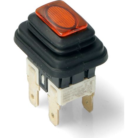 Didiesse Ricambi Didiesse Frog - Interruttore Spia Bipolare Arancio Erogazione FR038