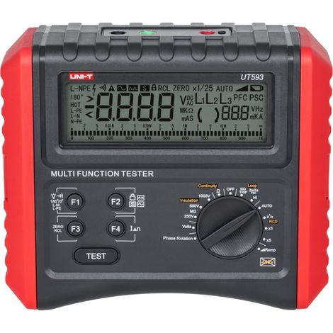 Uni-T UT593 multimètre LCD lumineux pour électricien (1/3)