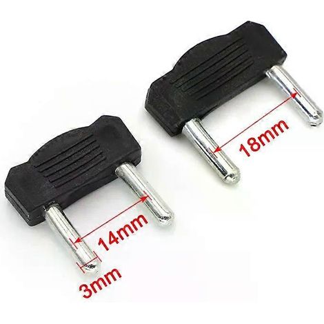 10 Stück 3-mm-Kurzschlussstecker RCA Audio-Video-Anschlussblock Bananenstecker 14 mm 18 mm Rastermaß (1/4)