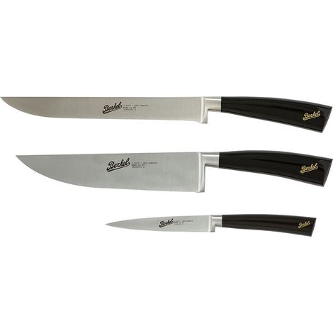 Berkel Elegance Set 3 coltelli chef Nero (1/3)