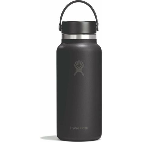 Botella térmica unisex Hydro Flask WIDE FLEX de 946 ml, color negro, W32CTS001 (1/3)