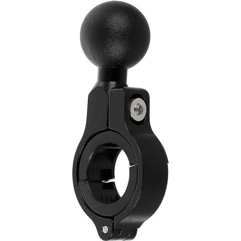 jeu de supports de guidon en alliage d'aluminium de type rotule pour guidon de moto/scooter-8.8X3.8cm-Black (1/3)