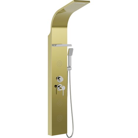 Mexen Borg Duschpaneel, gold - 7615-03-50 (1/2)