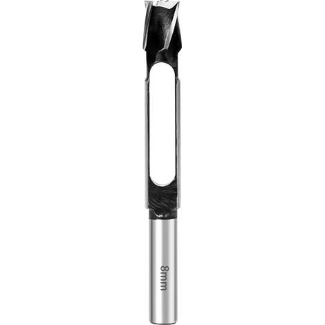 Punta da trapano per tenone profondo per lavorazione del legno 8 mm, 10 mm, 12 mm, 15 mm, 20 mm, 25 mm, 30 mm, 35 mm, 40 mm, fresa per tasselli, punta da trapano a stantuffo, fresa per tasselli profon (1/5)