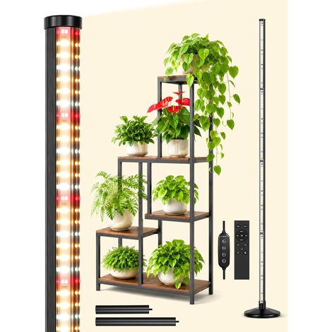 48W 195cm Full Spectrum Standing Horticultural Lamp (1/5)