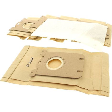 Lot de 5 sacs pour aspirateur avec filtre – Compatibles avec 1500 Primrose, Bolido et autres modèles – Performance optimale d'aspiration – Tornado - 9001688184