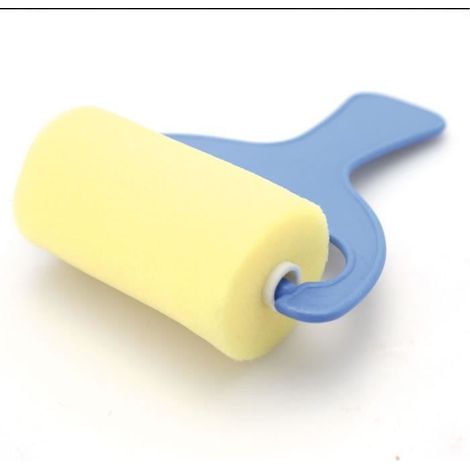 Rouleau mousse - 70mm - Blanc