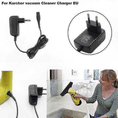 EU-Netzadapter-Ladegerät für die Elektrowischer WV2, WV50 und WV55, kompatibel mit Nass-/Trockensaugern für Fenster, europäischer Standardstecker, universelles Ladezubehör (1/3)