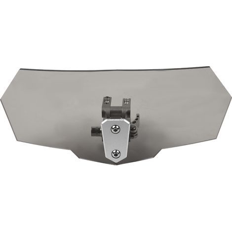 aqxreight Déflecteur de Vent de Pare-Brise de Moto Réglable à Flux d'air Universel Protection de Surface du Conducteur Pare-Brise en Acier Inoxydable Contre la Corrosion fixé sur Le d'origine (1/5)