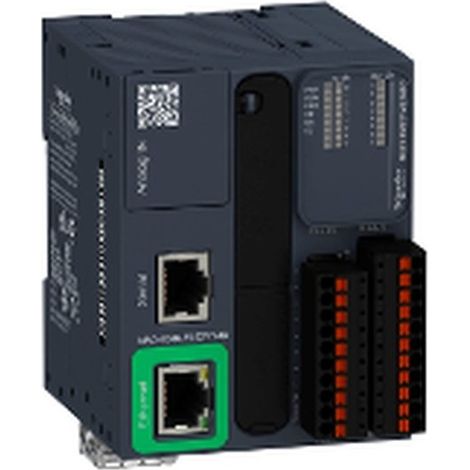 CPU MODULAR DC 8E/8S PNP ETHERNET con conexión Ethernet y 8 entradas/salidas.